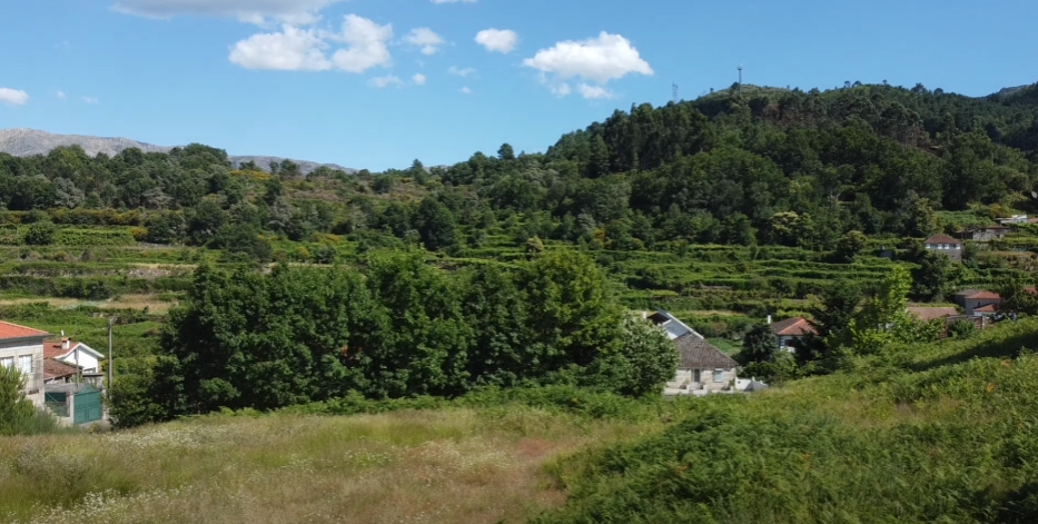 Castle of Lindoso 1st drone test
