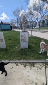 Aveiro – Monument Near Canal