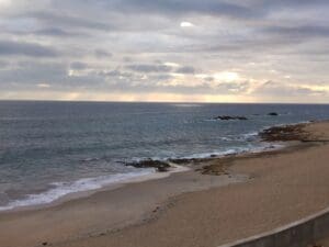 Apulia – Beach at sunset